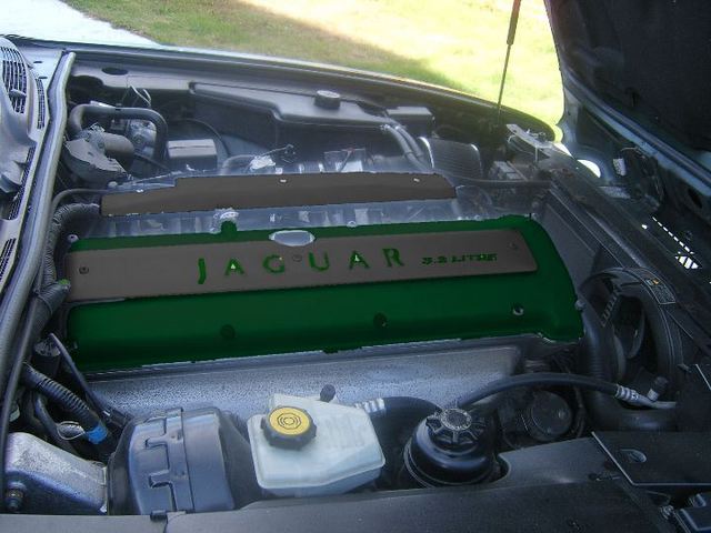 Jag painted engine bay?